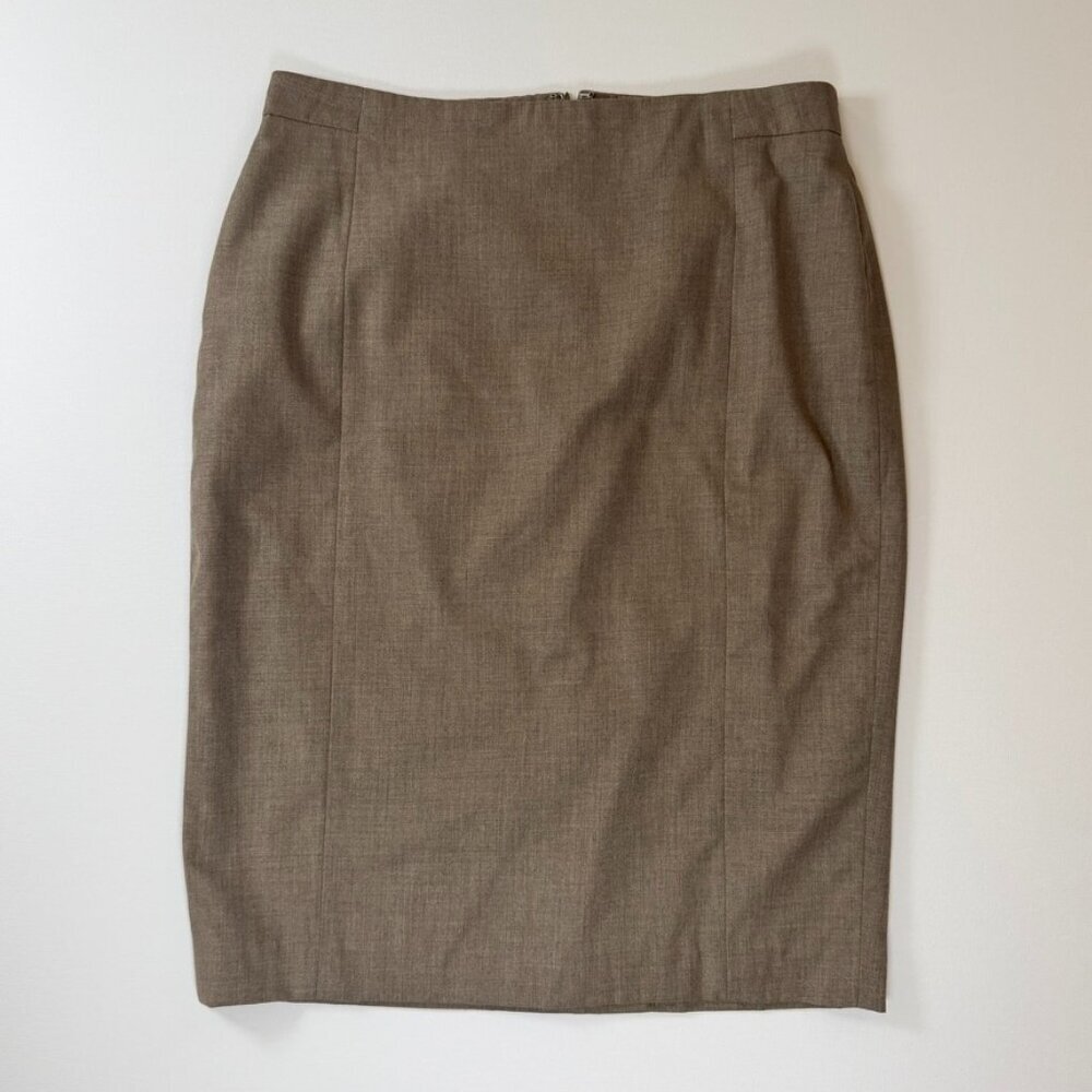 Ann Taylor Pencil Skirt in Brown